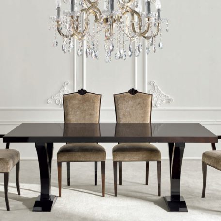 Isabella 9023-L téglalap alakú étkezőasztal 200x100cm nyers bútor váz