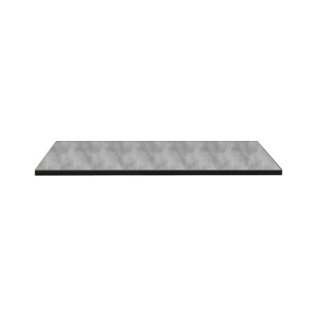 Nardi HPL 70x70 cm cement szürke kültéri asztallap