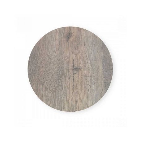 Nardi HPL kör 90 cm legno szürke fa mintázatú kültéri asztallap