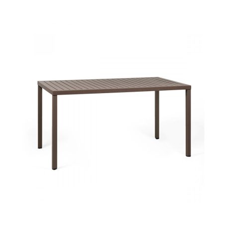Nardi Cube 140x80 cm kávé barna kültéri asztal